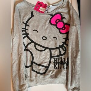 NWT Hello Kitty Long-sleeve Shirt- Sz M